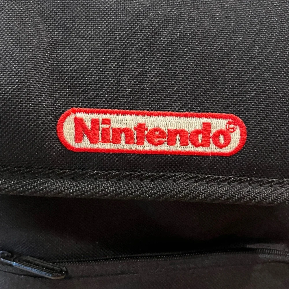 Nintendo Black Carrying Bag with Red Logo